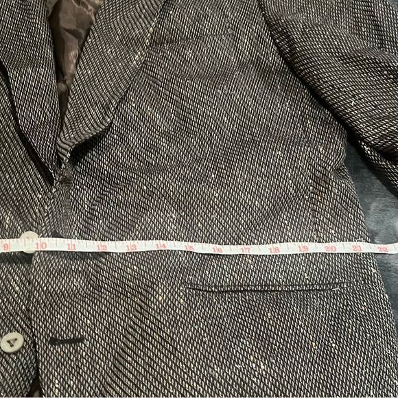 Vintage wool tweed suit jacket - Picture 7 of 7